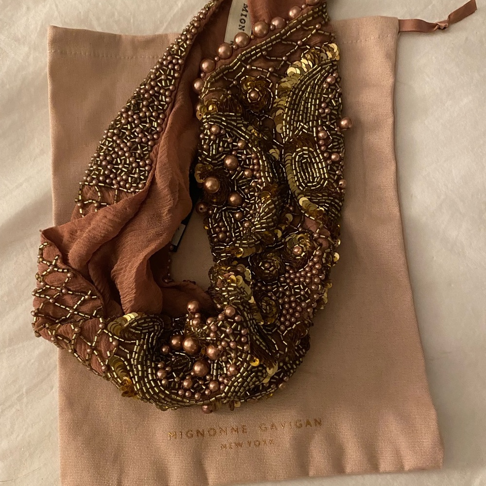 Mignonne Gavigan scarf necklace new